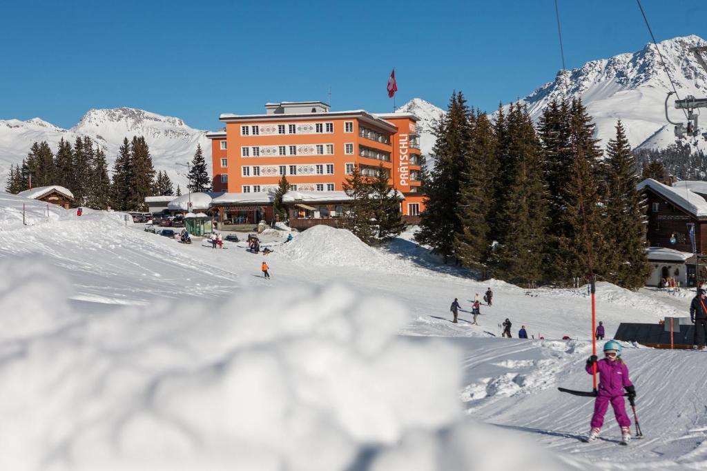 Hotel Pratschli 아로사 외부 사진